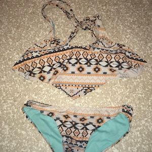 Orange Bikini with cute design